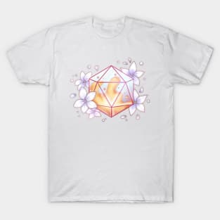 Transparent d20 with honey T-Shirt